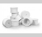 XRAY 369901 4WD Rear Wheel AeroDisk With 14MM HEX - White (10)