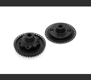 XRAY 304911 X4 Composite Gear Diff. Case With 38T Pulley & Cover