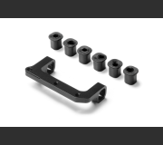 XRAY 342043 Alu Upper Arm Holder Left - Swiss 7075 T6 - Set