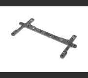 XRAY 371083 X1'24 GRAPHITE REAR BRACE 2.5MM