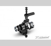 XRAY 353358 XB808 Alu Rear Hub Carrier - Swiss 7075 T6 - Hard Coated + Ball-Bearings - DOUBLE Hole