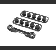 XRAY 353332 GT'23 Alu Rear Lower Susp. Holder - Rear - Square Adj. Roll-C.