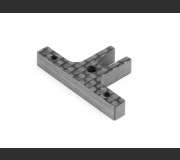 XRAY 376134 X1'24 GRAPHITE BATTERY BACKSTOP 4.5MM - MIDDLE