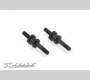 XRAY 368045 Steel Screw Shock Pivot Ball With HEX (2)