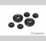 XRAY 304930 Composite Gear Diff Bevel & Satellite Gears (2+4)