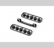 XRAY 352333 XB8 Alu Front Upper Arm Holder (6MM) - Swiss 7075 T6