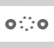 XRAY 930128 Carbide Ball-Bearing AXIAL 2.8x6.5x0.8