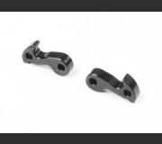 XRAY 345260-K Alu Front Wheel Lock - Swiss 7075 T6 - Black (2)