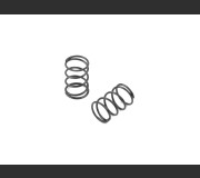 XRAY 372175 SPRING 4.25 COILS 3.6x7.0x0.4MM; C=1.1 - BLACK (SOFT) (2)