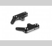 XRAY 352235 XB8 Alu Steering KingPin Plate - Swiss 7075 T6 - 10° (L+R)