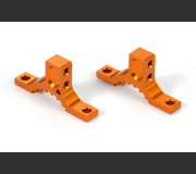 XRAY 333037 Alu Upper Clamp Rear - Swiss 7075 T6 - (L+R)