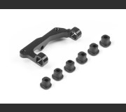 XRAY 342044 Alu Upper Arm Holder Left - Swiss 7075 T6 - Set