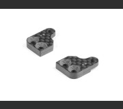 XRAY 322285 GRAPHITE EXTENSION FOR ALU STEERING BLOCK WITH BACKSTOP - 2 DOTS (2)