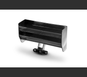 XRAY 373514-K X1 Composite Rear Wing - Lightweight & Wide - Black