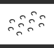 XRAY 968050 C-CLIP 5  (10)