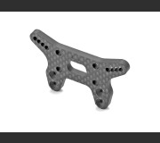 XRAY 322091 XB2 CARBON SHOCK TOWER FOR BRIDGE UPPER DECK - 2-DOTS - FRONT