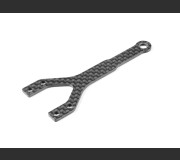 XRAY 301083-L X4F'25 CARBON UPPER DECK - SPLIT FRONT - 1.6MM
