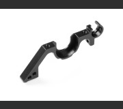 XRAY 333019 Alu Lower Bulkhead Rear - Right - Black - Swiss 7075 T6