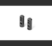 XRAY 376263 X12'21/22 Alu Servo Mount - Black (2)