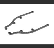 XRAY 376332 X1'24 SIDE BRACE - GRAPHITE 2.5MM (2)