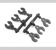 XRAY 352380 Caster Clips (2)