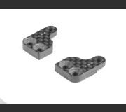 XRAY 322286 GRAPHITE EXTENSION FOR ALU STEERING BLOCK WITH BACKSTOP - 3 DOTS (2)