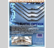 XRAY 353482 XB808 Rear Anti-Roll Bar 2.2MM