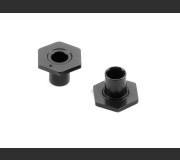 XRAY 305359 X4 Alu Wheel Hub - Spring CLIP - Offset +0.5MM - Swiss 7075 T6 (2)
