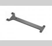 XRAY 361166 Graphite Front Upper Deck 2.0MM - Short