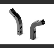 XRAY 301976 X4 ALU SHOCK HOLDER FRONT FIXED FOR UNI BULKHEADS (2)