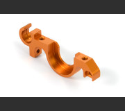 XRAY 333026 Alu Lower Bulkhead Rear - Swiss 7075 T6 - Left