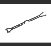 XRAY 301071 X4 Graphite Upper Deck 1.6MM