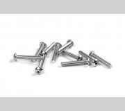 XRAY 902319 HEX Screw SH M3x18 - Left Thread  (10)