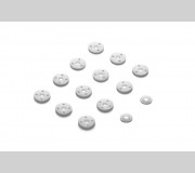 XRAY 308037 T4 Composite PistonS 4-Hole 1.0-1.2MM, 3-Hole 1.0-1.2MM