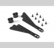 XRAY 321267 Graphite Chassis Side Guard Brace - STIFF (2)