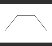 XRAY 303821 X4 Anti-Roll Bar - Rear 1.1 MM