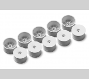 XRAY 329901-M 2WD/4WD Rear Wheel AeroDisk With 12MM HEX IFMAR - White (10)