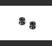 XRAY 376366-K Alu Mount 6.0MM - Black (2)