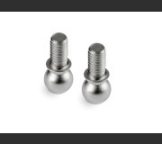 303262 X4 PIVOT BALL 4.9MM WITH M3x5.5MM THREAD - HUDY SPRING STEEL™ (2)