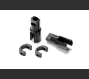 XRAY 305308 ECS BB Drive Shaft 52MM - Set - HUDY Spring Steel™