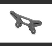 XRAY 362089 CARBON SHOCK TOWER FOR HS BULKHEAD - 2-DOTS - FRONT