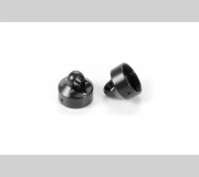 XRAY 358053 XB8 Alu Shock Cap Nut - Swiss 7075 T6 - Black Coated (2) --- Replaced with #358055