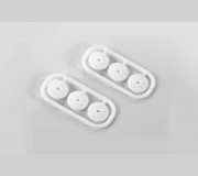 XRAY 358033 Shock Piston Set 6-Hole (1.2  1.3  1.4MM) - Derlin – V3