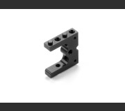 XRAY 306206-L X4 ALU SERVO MOUNT - BLACK - V2