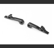 XRAY 345360-K Alu Rear Wheel Lock - Swiss 7075 T6 - Black (2)