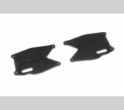 XRAY 353194 XB8 Graphite Rear Lower Arm Plate (2)