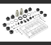 XRAY 368102-S SHOCK ABSORBERS 30MM - SHORT CAP - BIG BORE - SET (2)