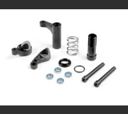 XRAY 352508 SERVO SAVER FOR SEMI-SPLIT BULKHEAD - GRAPHITE - SET