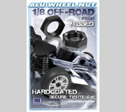 XRAY 355261 Wheel Nut - RIBBED - Hard Coated (2)