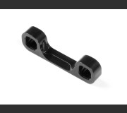 XRAY 333714 Alu Rear Lower 1-PIECE Suspension Holder - Front - Black - RF